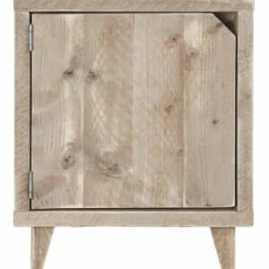 Steigerhouten nachtkastje Reva