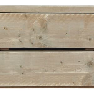 Steigerhouten nachtkastje Hyden