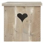 Steigerhouten nachtkastje Loda