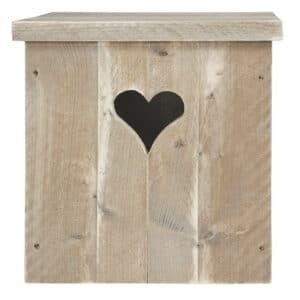 Steigerhouten nachtkastje Loda