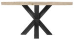 Steigerhouten industriële tafel Kona