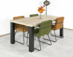 Steigerhouten tafel Roca