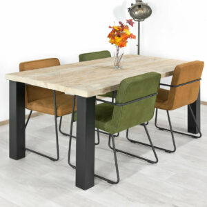Steigerhouten tafel Roca