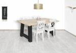 Steigerhouten tafel Amo