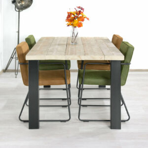 Steigerhouten tafel Roca