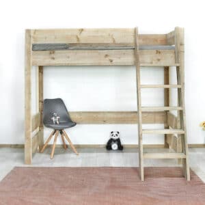 Steigerhouten hoogslaper Ary