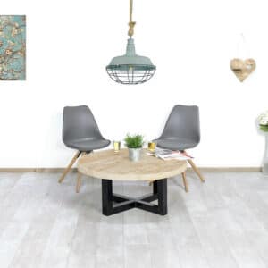 Steigerhouten salontafel Twin