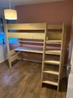 Steigerhouten (half)hoogslaper Ary