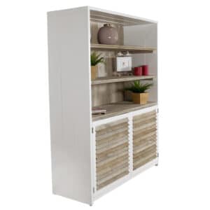 Steigerhouten kast Alda