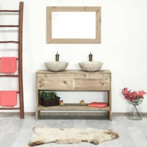 Steigerhouten badkamermeubel Fallon