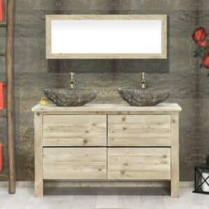 Steigerhouten Badkamer Meubel Lebo