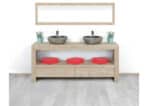 Steigerhouten badmeubel Mize