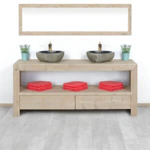 Steigerhouten badmeubel Mize