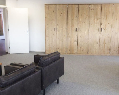 Kantoorinrichting-steigerhouten-kasten Steigerhouten kantoorinrichting