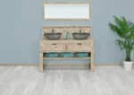 Steigerhouten badmeubel Noti