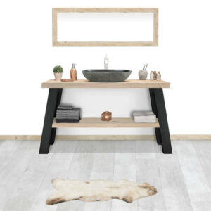 Eikenhouten badmeubel Vass