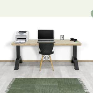 Steigerhouten bureau Finly