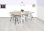 Steigerhouten tafel Zenia