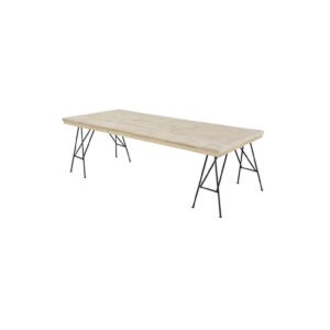 Steigerhouten tafel Zenia