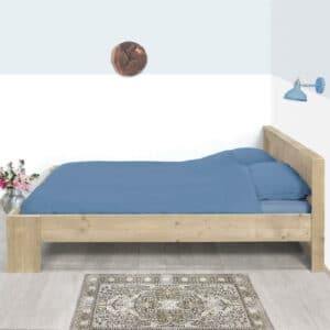 Steigerhouten bed Tolu