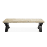 Steigerhouten bankje Dema