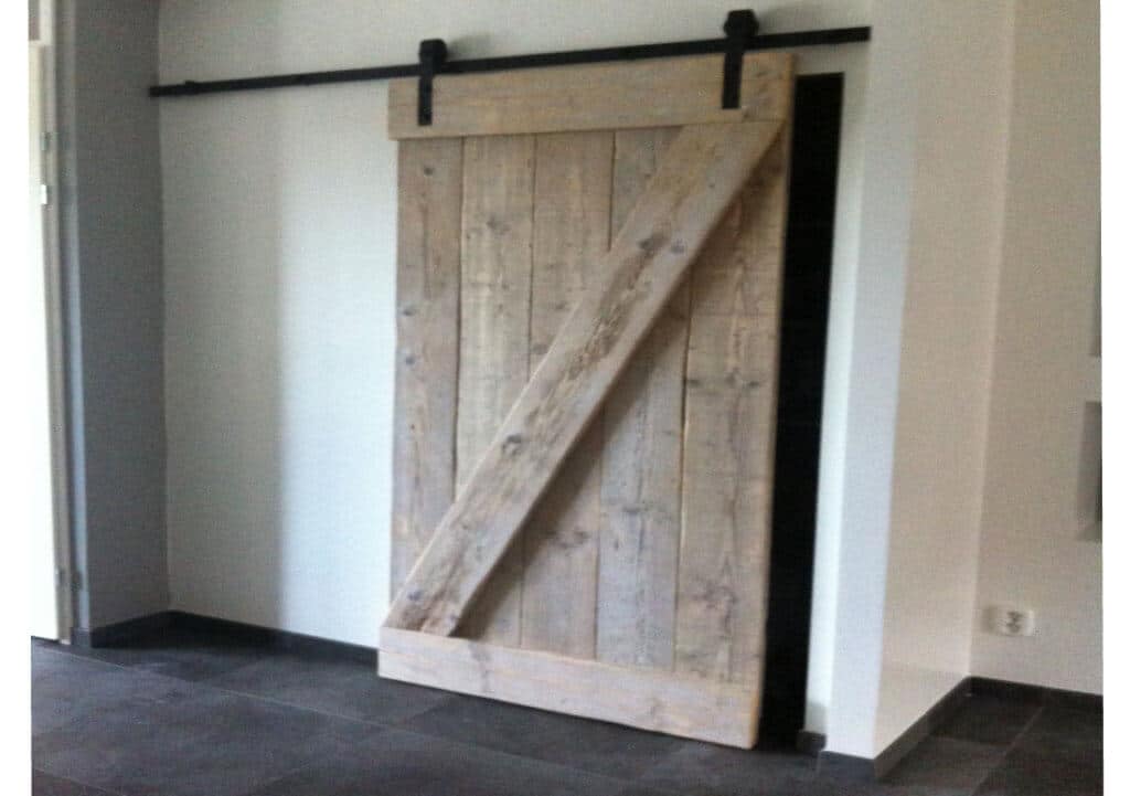 Steigerhouten Loft deur