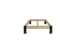 Steigerhouten bed Canby