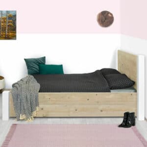 Steigerhouten bed Zoar