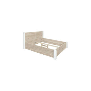 Steigerhouten bed Zoar