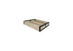 Steigerhouten bed Mina
