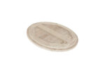 Steigerhouten rond blad 5 cm dik onderkant