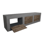 Betonlook TV meubel Sylva