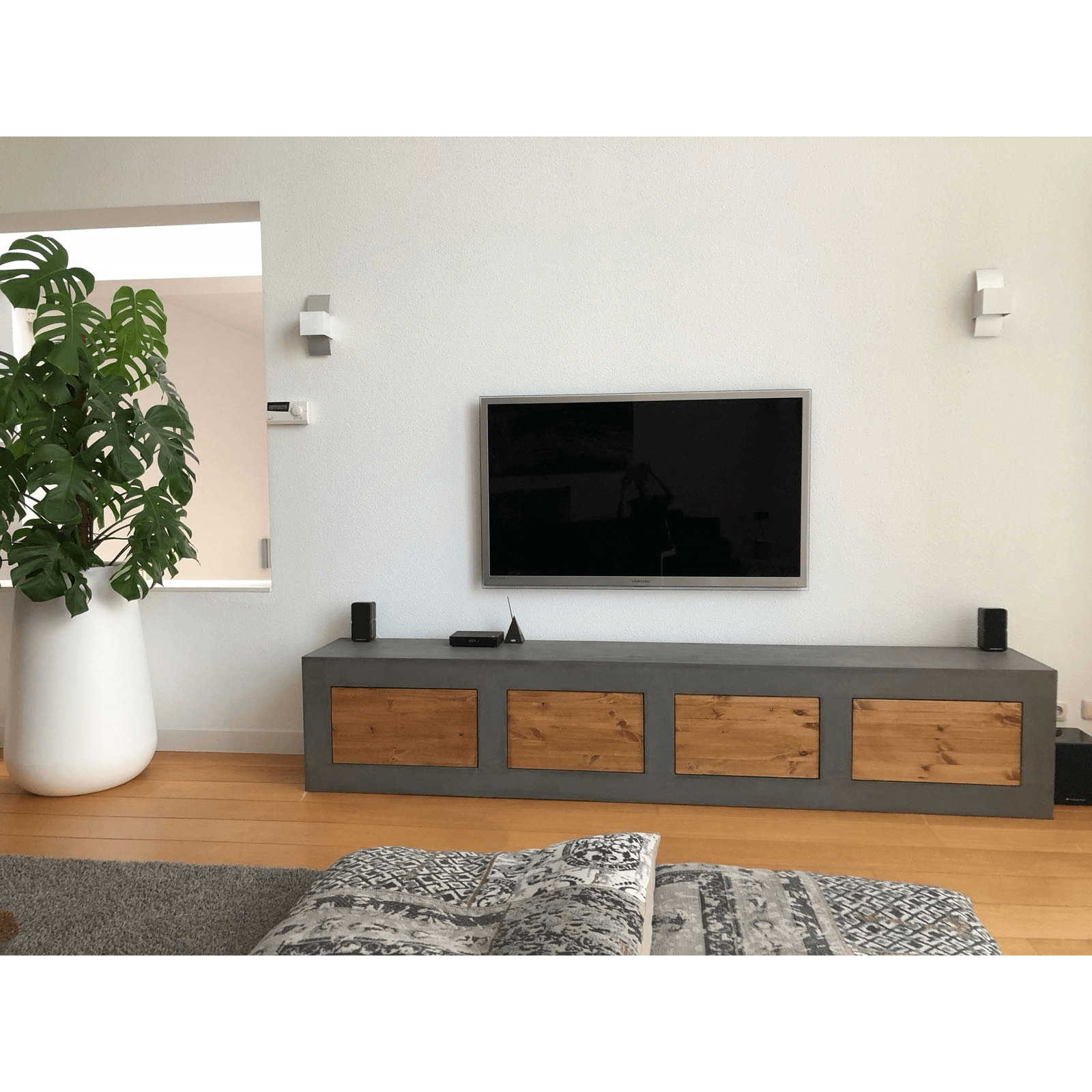 Betonlook TV meubel Sylva