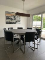 Betonlook tafel rond Maumee