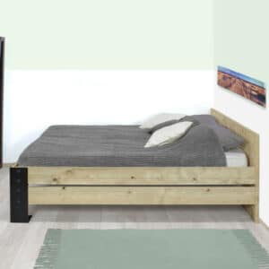 Steigerhouten bed Jelm