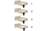Steigerhouten bed Jelm