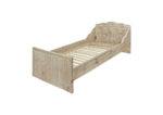 Steigerhouten bed Capac