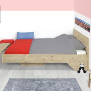 Steigerhouten bed Ebro
