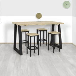 Steigerhouten bartafel Gerton