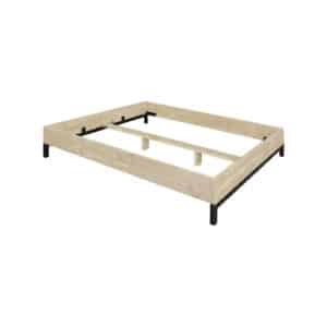 Steigerhouten bed Mulga