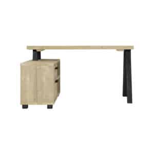 Steigerhouten bureau Bulan