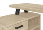 Steigerhouten bureau Bulan