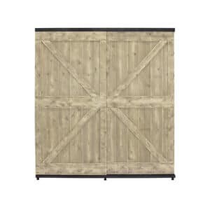 Steigerhouten kast Faison