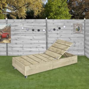 Steigerhouten ligbank Tippo