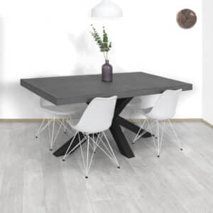 Betonlook eettafel Rufe