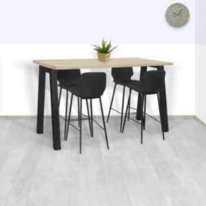 Eikenhouten statafel Ravia