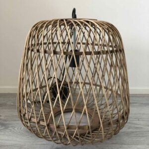 Elzet Gifts & Living Rotan hanglamp38,5x38,5 x36,5