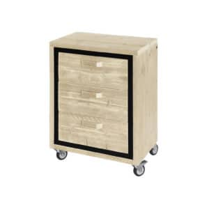 Steigerhouten ladekast Linch