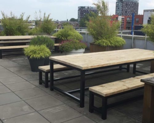 dakterras inrichting industriele meubelen Dakterras inrichting industriele meubelen