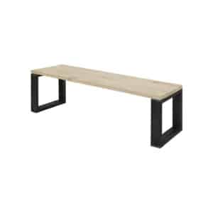 Eikenhouten bankje Bucks